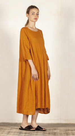 Rothko Dress in Ambra