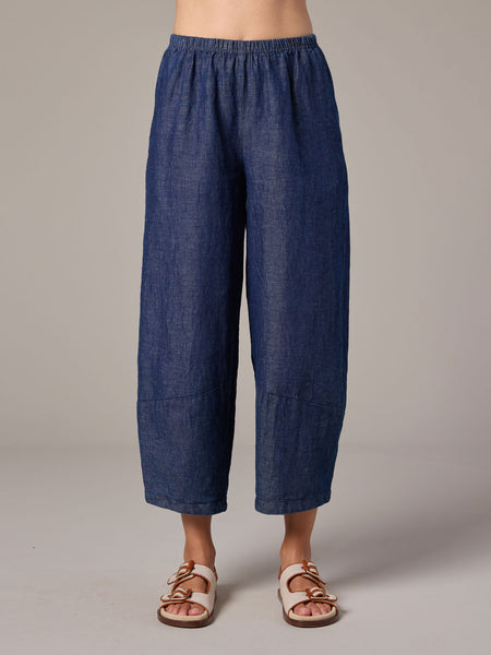 Lantern Pant in Flax Denim