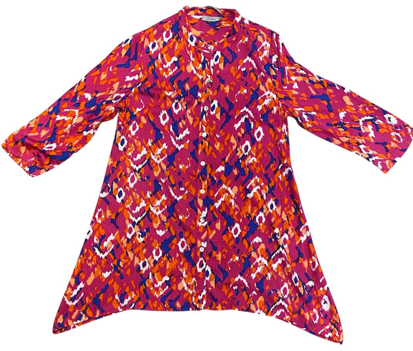 Panama Shirt Paradise Print Multi