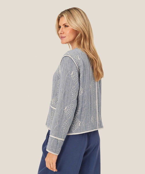 MaJeine Jacket in Sargasso Sea