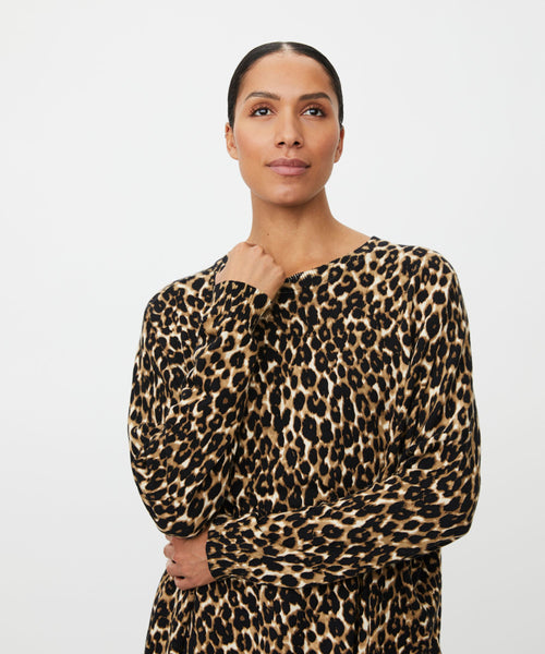 MaFeluci Top in Leopard Print