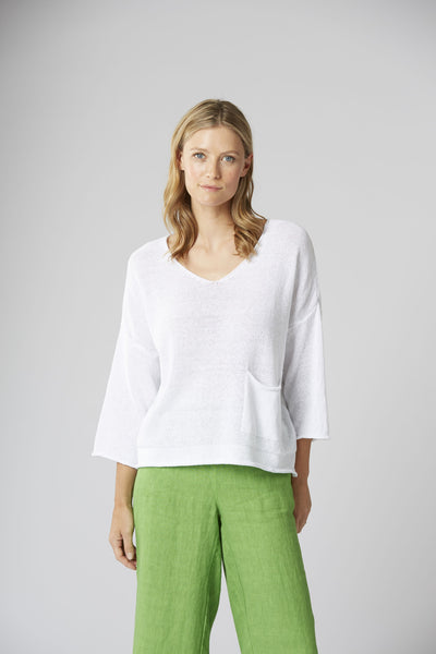 Boxy Pullover with Pockets