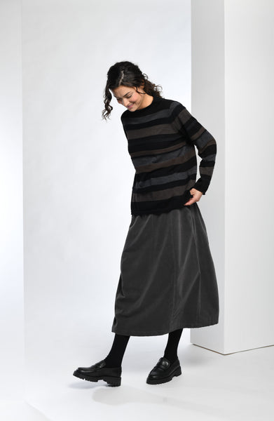 Skirt in Anthracite