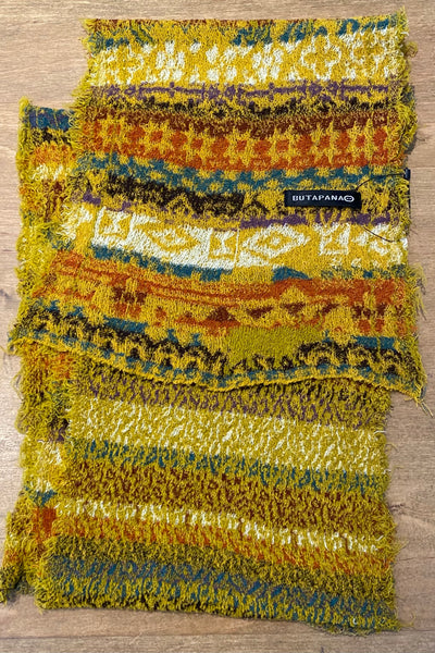 Japanese Pure Cotton Scarf in Yellow Multi