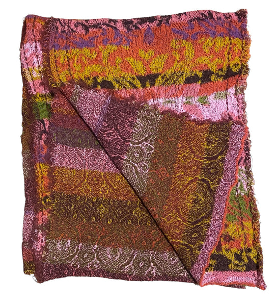 Japanese Pure Cotton Scarf in Pink