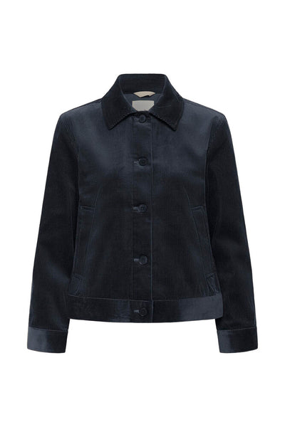 Constance Jacket in Dark Navy