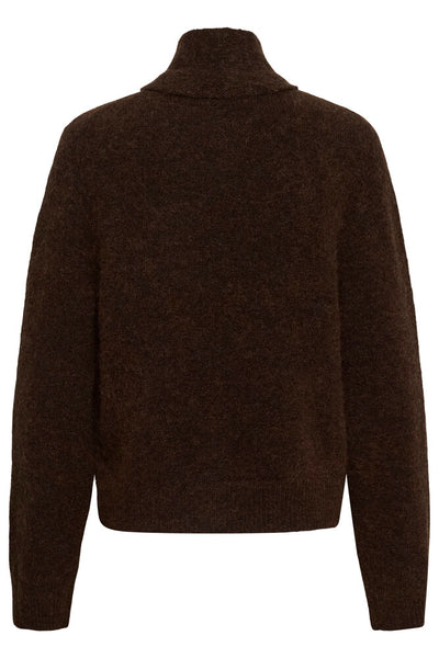 Channie Cardigan in Downtown Brown