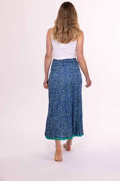 50 Panel Skirt Hand Block Printed Cotton in Various Colours