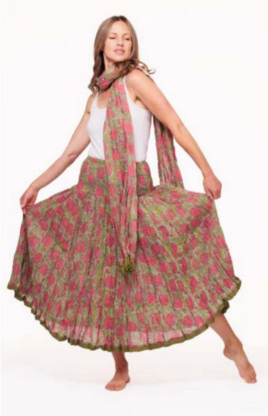 50 Panel Skirt in 4 Colourways