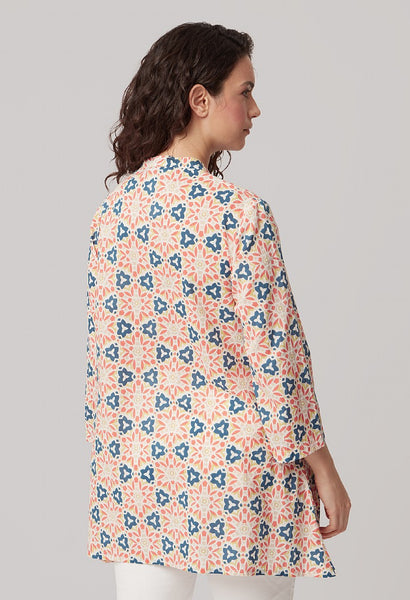 Lucia Tunic Stain Glass Print Multi