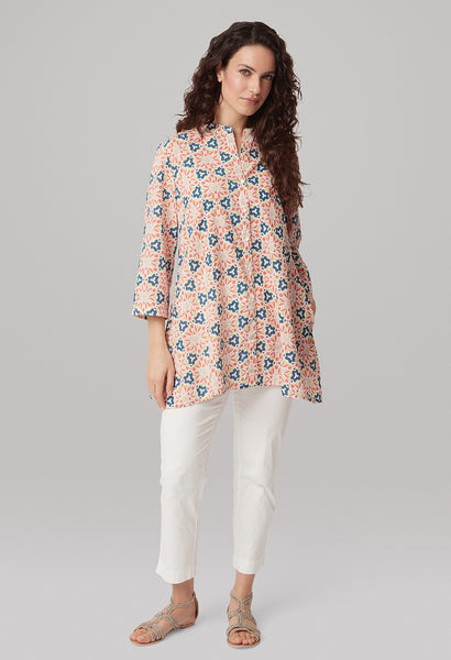 Lucia Tunic Stain Glass Print Multi