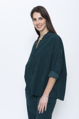 Oversize Needlecord Shirt in Becks