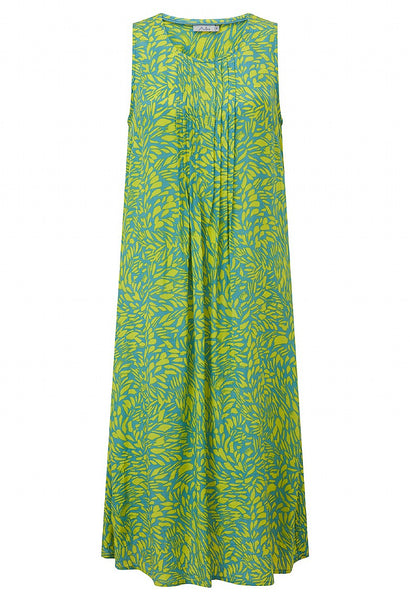 Fleur Dress in Soft Brush Print Multi