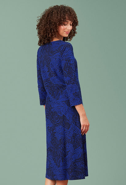 Sandy Dress Jungle Print Sapphire Mix