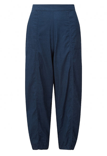 Yara Trousers Baby Cord Denim Blue