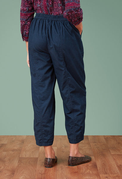 Yara Trousers Baby Cord Denim Blue