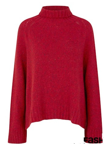 MaFenoria Jumper in Red Dahlia