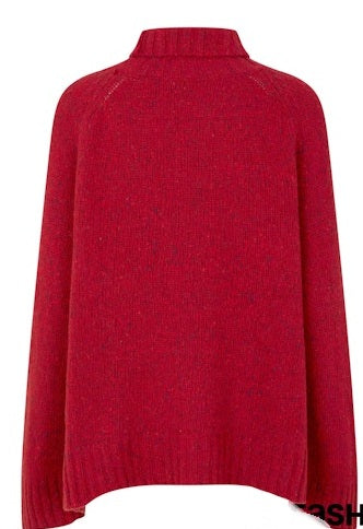 MaFenoria Jumper in Red Dahlia