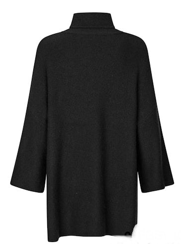 MaFoxanne Oversize Jumper in Black