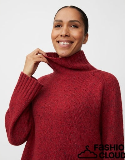MaFenoria Jumper in Red Dahlia