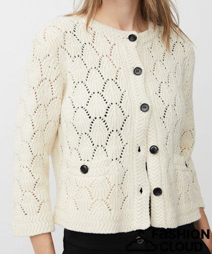 MaLexina Arran Style Cardin in Whitecap