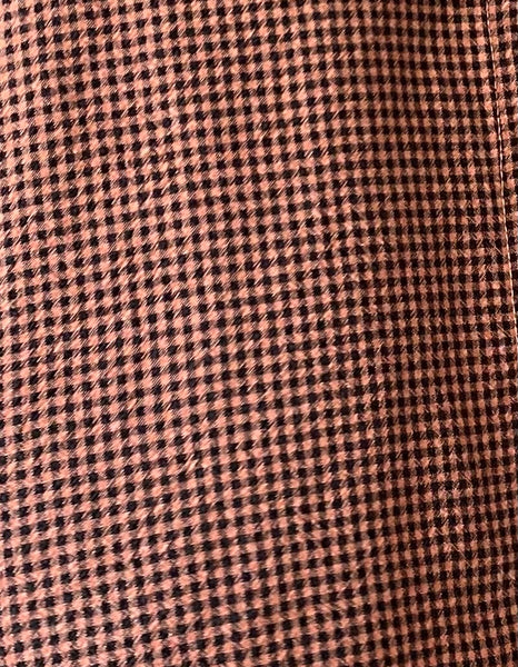 Crop Easy Shirt in Tandori Mini-Check