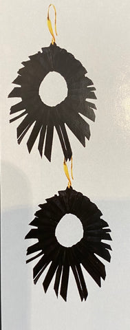 Don Earrings Various Black and Silver