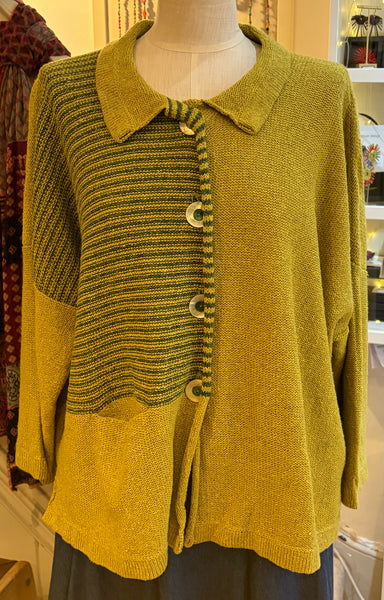 Aretha Cardi Striped - Various Colours