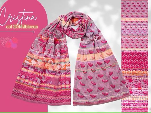 Létol Cotton Jacquard Scarves - Various Colours
