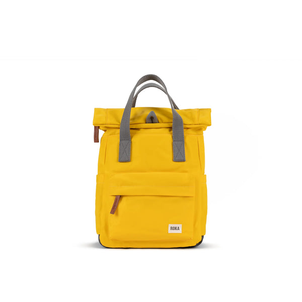 Canfield B Small Recycled Nylon Backpack in Aspen Yellow