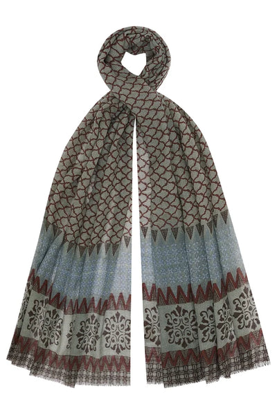 Cloud Atlas Wool Scarf