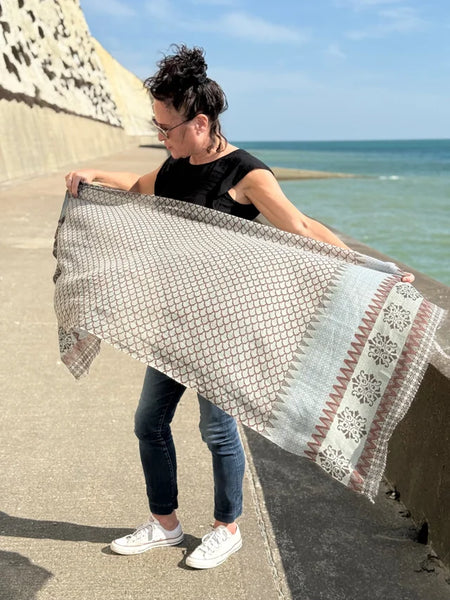 Cloud Atlas Wool Scarf