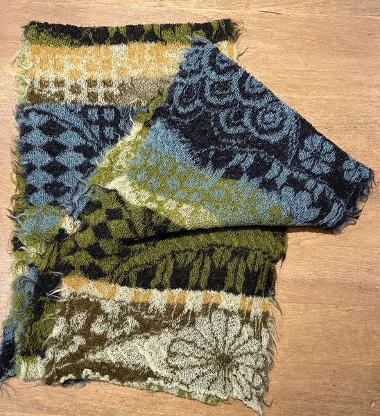 Japanese Pure Merino Wool Scarf in Grey