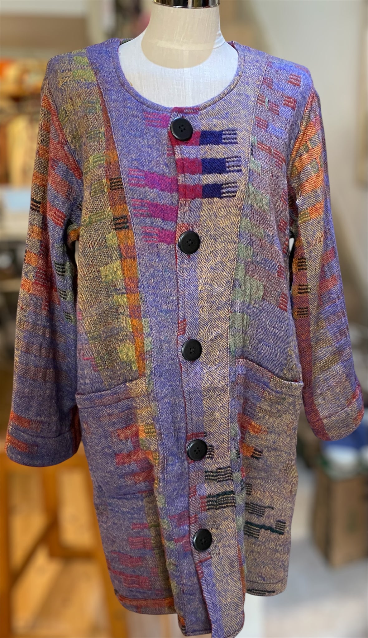 Jani Cardigan - Reversible Merino Wool Jacket