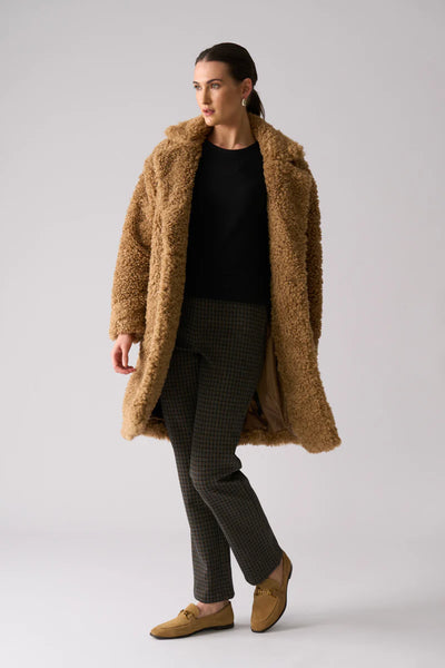 Yogi Coat in Teddy