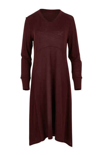 Sheer Ecstasy Dress in Raisin