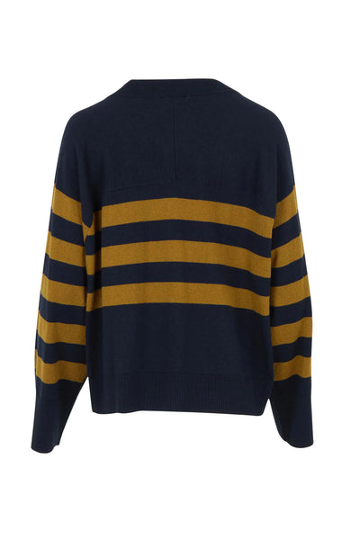 Hold The Line Cardi in Eclipse Stripe