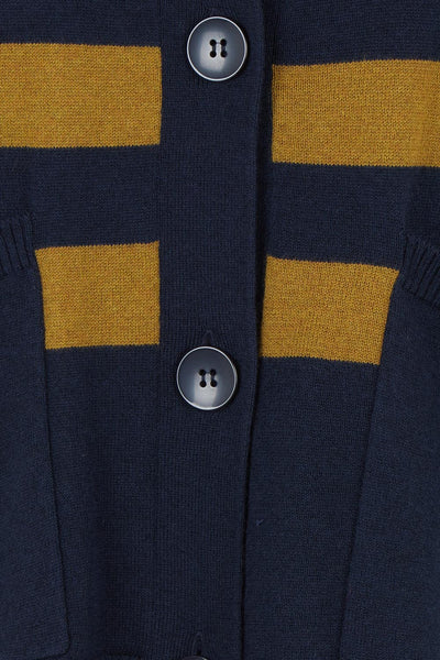 Hold The Line Cardi in Eclipse Stripe