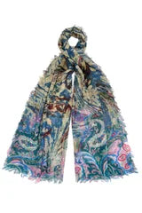Follow Your Heart Scarf in Blues