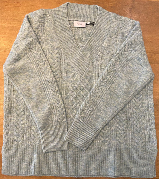 She's A Purla Sweater in Deep Sea