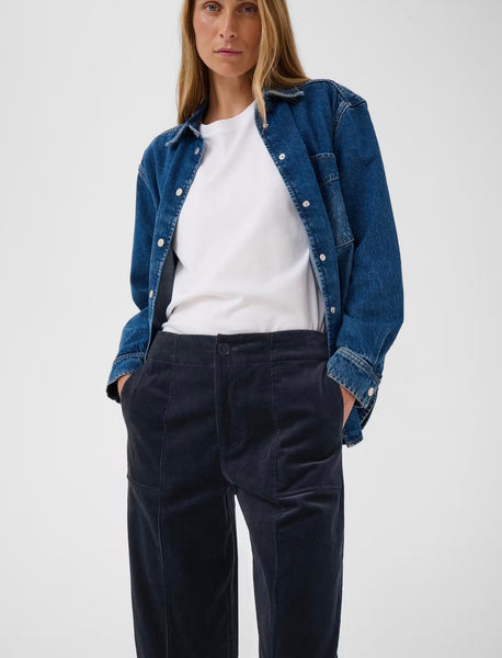 Netta Trousers in Dark Navy