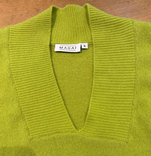 MaFanceen Jumper in Chartreuse