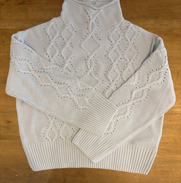 Charnel Pullover in Grey Dawn