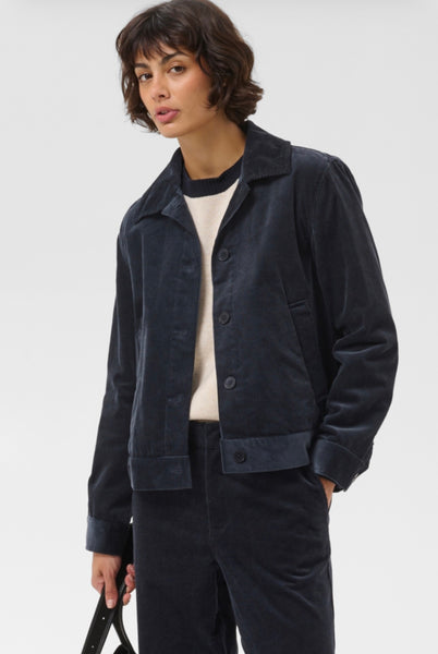 Constance Jacket in Dark Navy