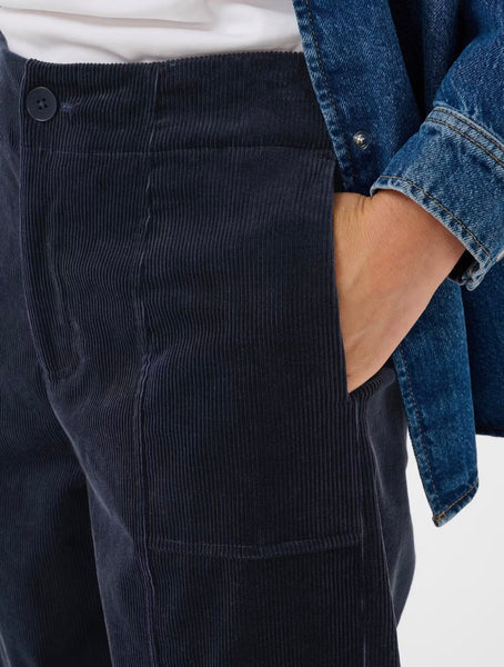 Netta Trousers in Dark Navy