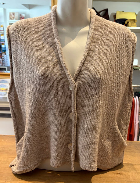Norma Waistcoat Graphite and Shingle
