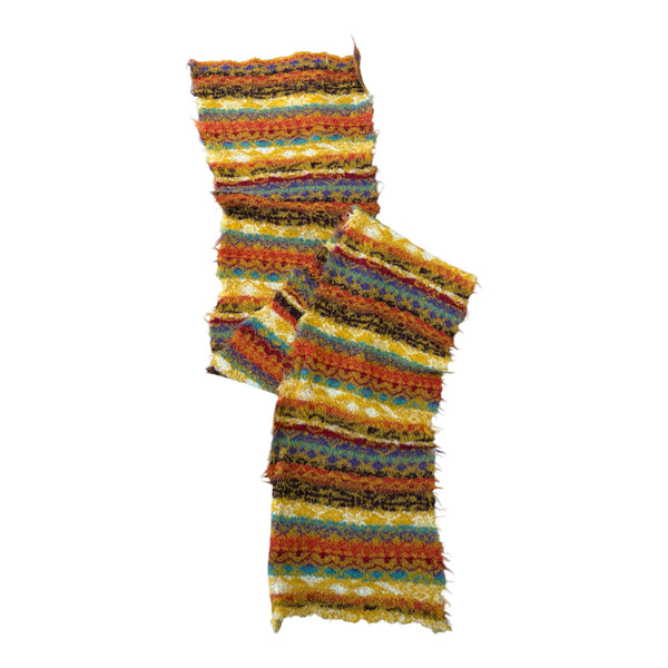 Japanese Pure Merino Wool Scarf Orange