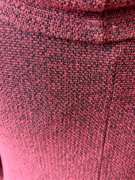 Cowl Neck Pullover in Chilli
