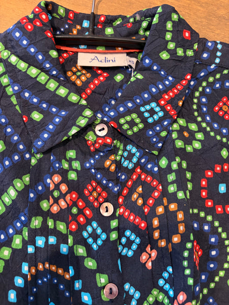 Kiri Shirt Jewel Geo Multi