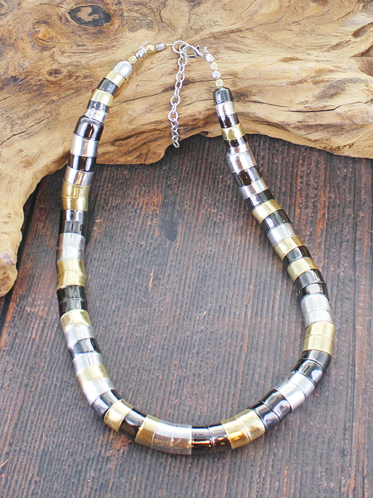 Short Chunky Snake Neclace